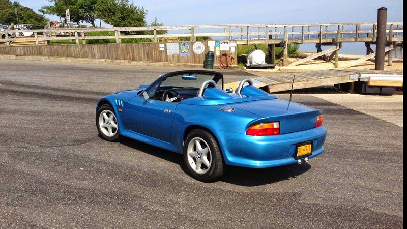 Illustration for article titled This GM Powered BMW Z3 Is Actually A Miata